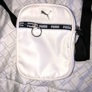 White Puma Crossbody Bag